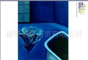 供應(yīng)原創(chuàng)裝飾畫花卉油畫工藝畫——宋梓萍純手繪花卉藝術(shù)